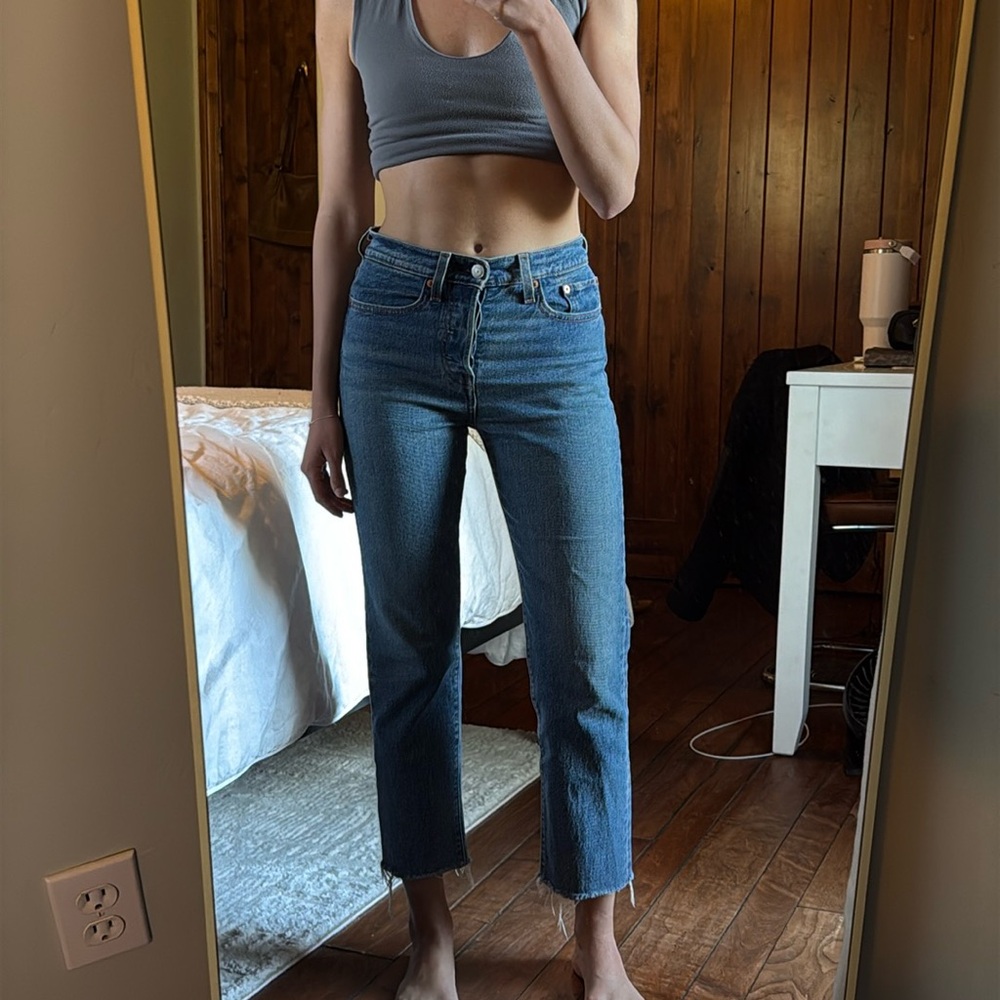 Levi’s wedgie straight jeans
